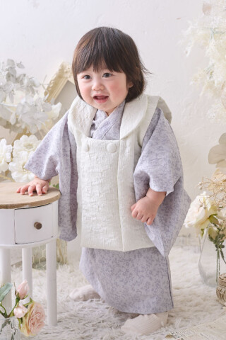 No.8269 80着物　パープル