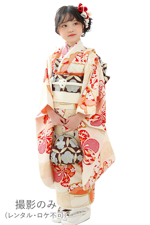 7歳女子・5歳男子・ママ着物の衣装画像3
