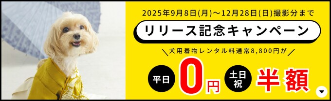 【オプション】ワンちゃん着物
