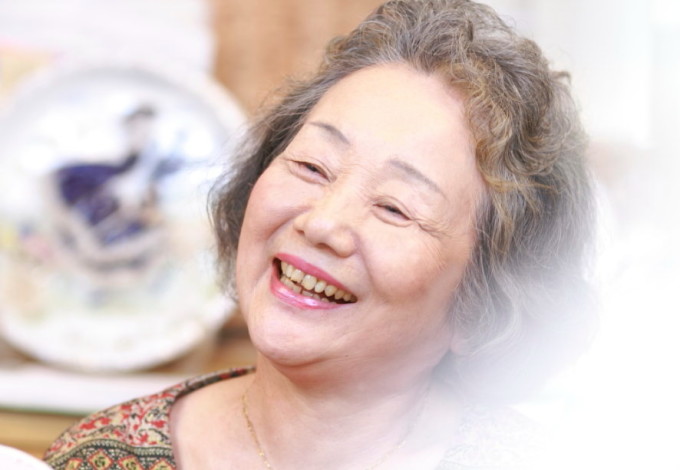 明るい生前遺影撮影