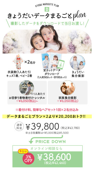 きょうだいデータまるごとプラン