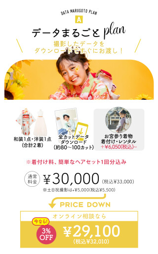 手軽に残せる！データまるごとプラン