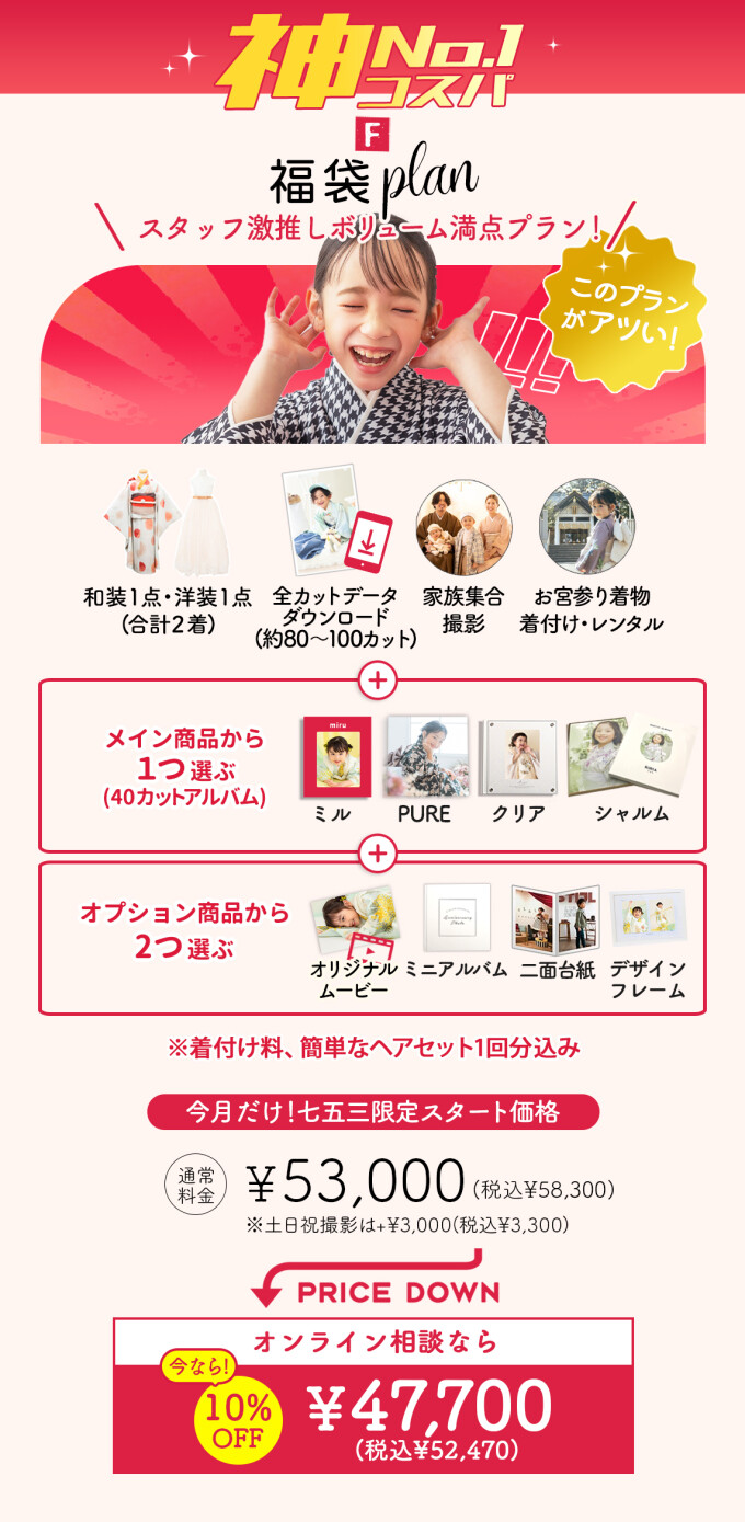 福袋プラン