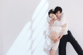 夫婦でマタニティフォト♡