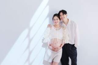 夫婦でマタニティフォト♡