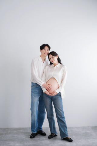夫婦でマタニティフォト♡