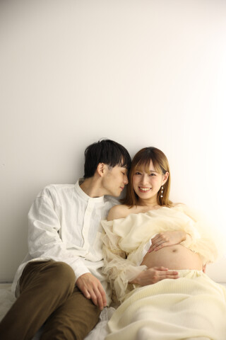 夫婦でマタニティフォト♡