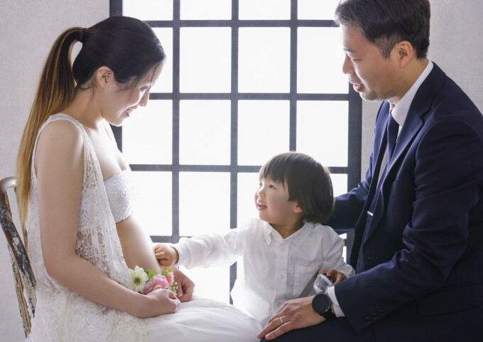 家族でマタニティの衣装画像2