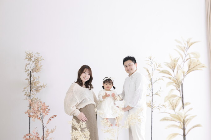 カジュアルに家族写真の衣装画像3