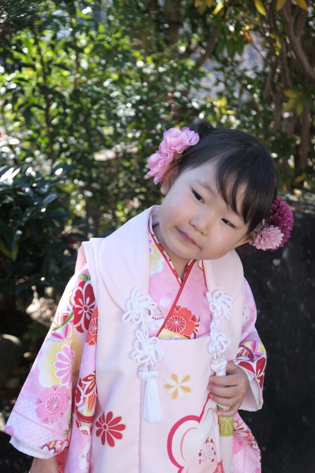 七五三(3歳・女の子)の衣装画像2