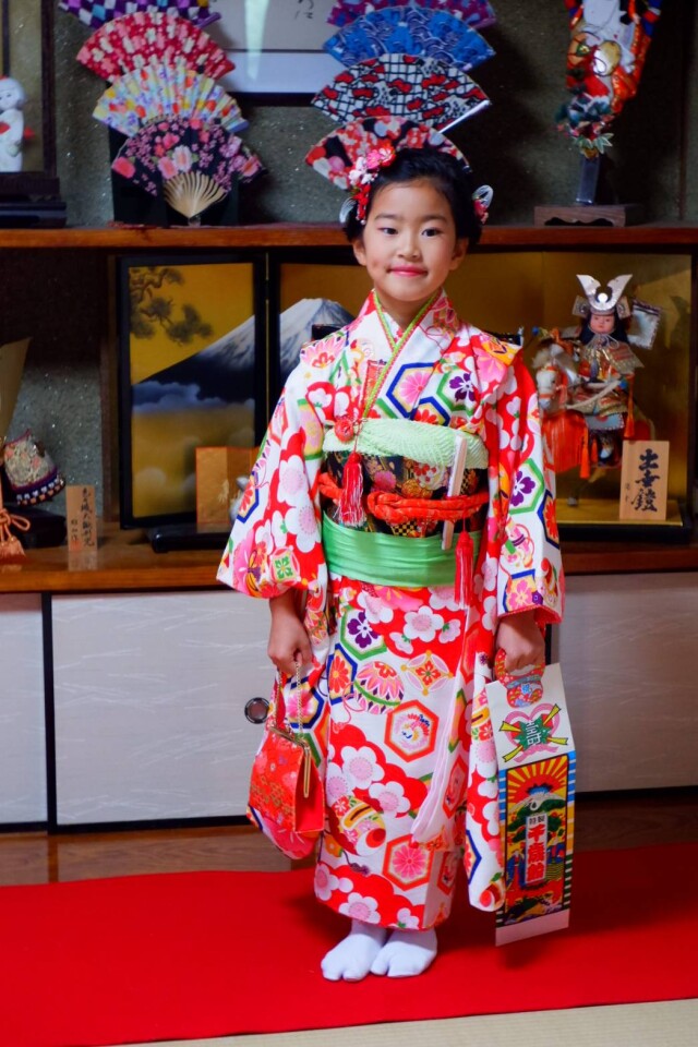 七五三（７歳女の子）の衣装画像1