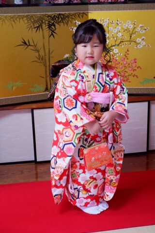 七五三（７歳女の子）