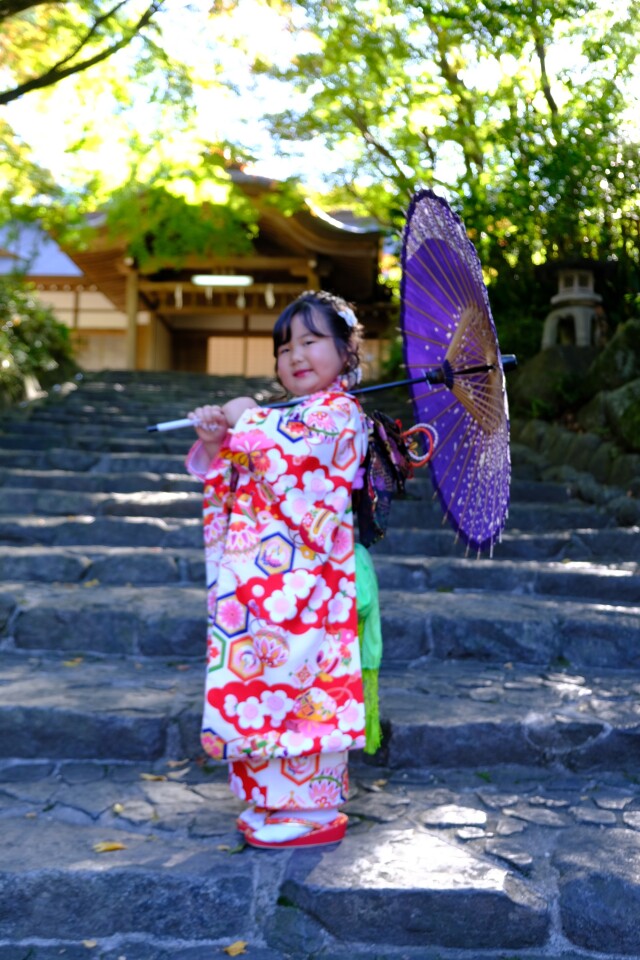 七五三(7歳女の子)の衣装画像2
