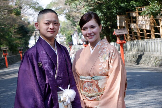 七五三＆お宮参り、美しく際立つ、ママさん楽々訪問着プラン！
