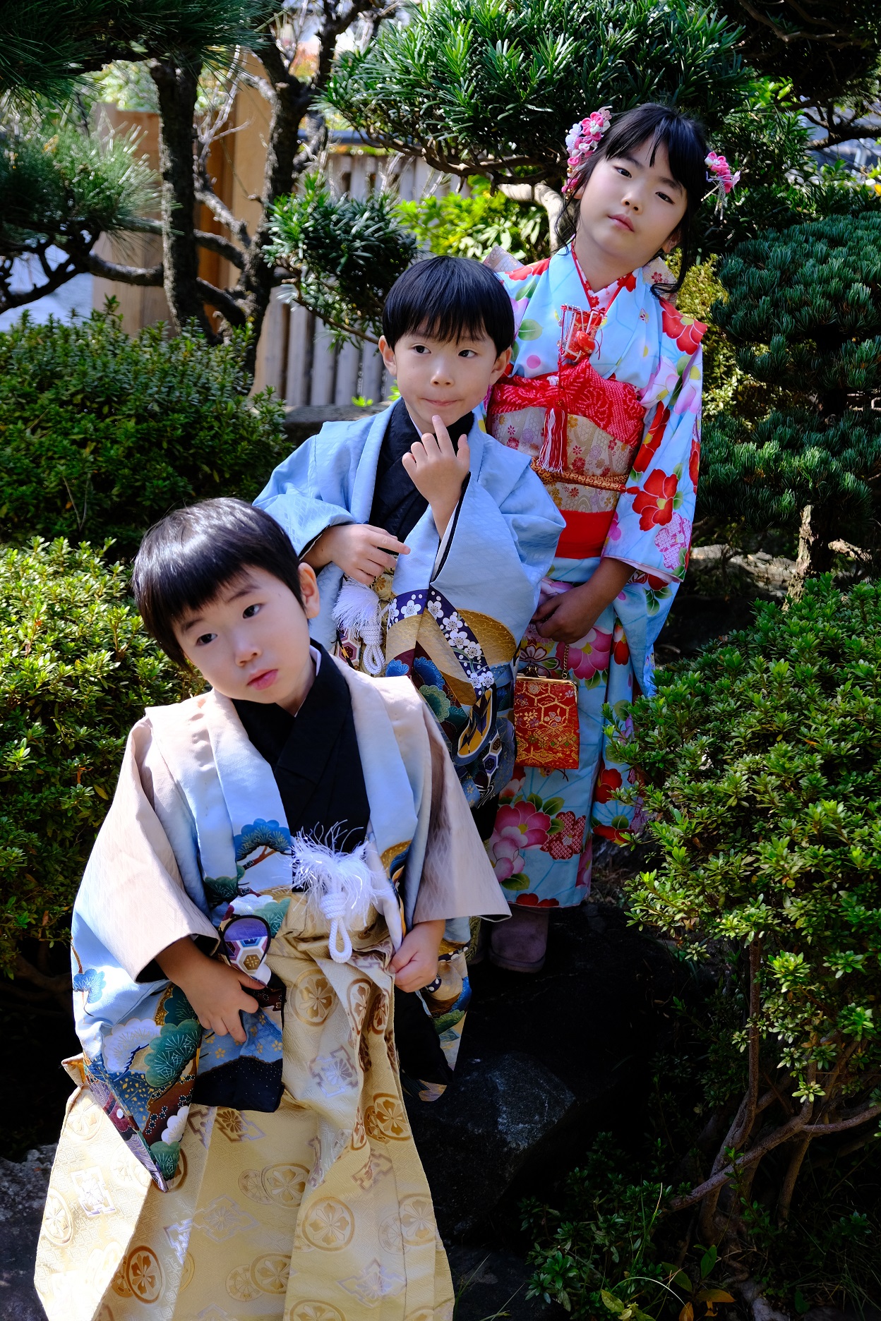 東大阪 フォトスタジオマルは　 七五三＆お宮参り　枚岡神社ロケ撮影＆戦国武将コスプレ