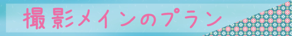 撮影見出し