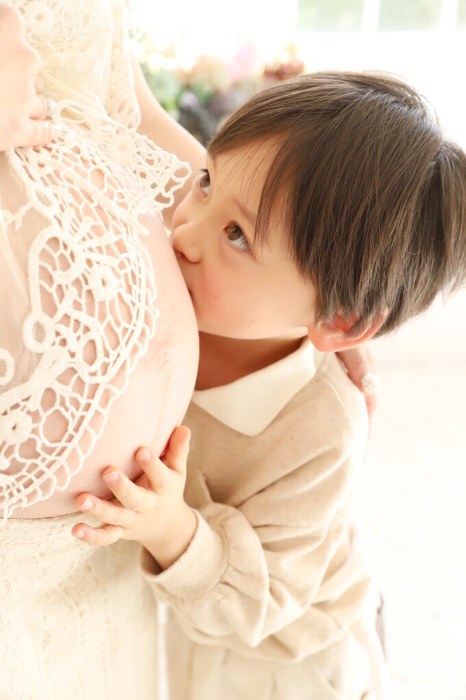 マタニティ撮影の写真1