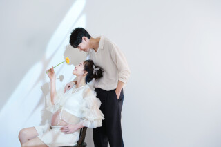 夫婦でマタニティフォト♡