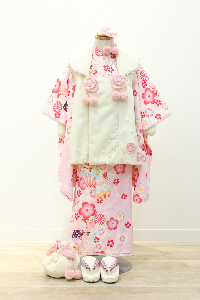 3歳女の子　和装衣装の衣装画像1