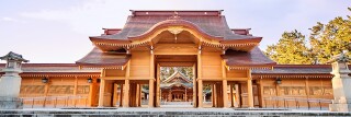 【新潟縣護國神社 大拝殿】ロケーションプラン