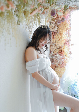 前オープンワンピース